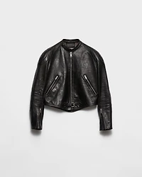 Leather jacket