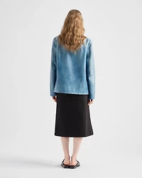 Nappa leather jacket