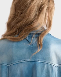 Nappa leather jacket