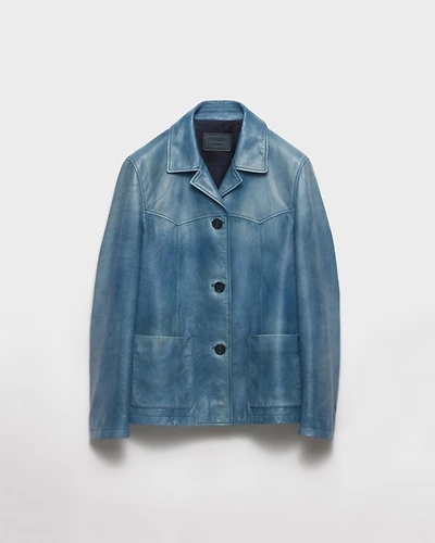 Nappa leather jacket