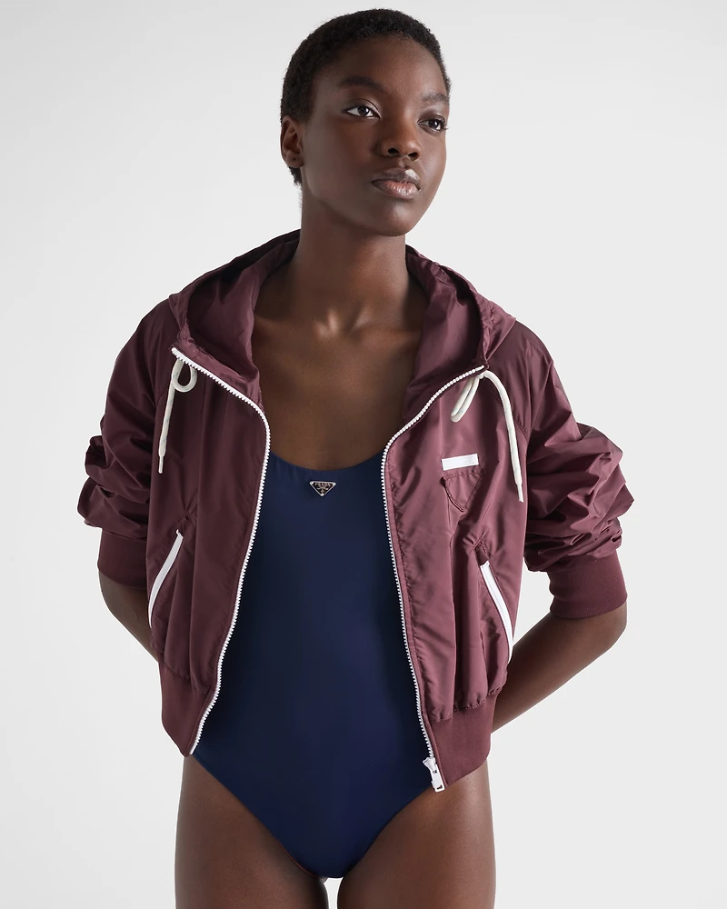 One-piece jersey swimsuit