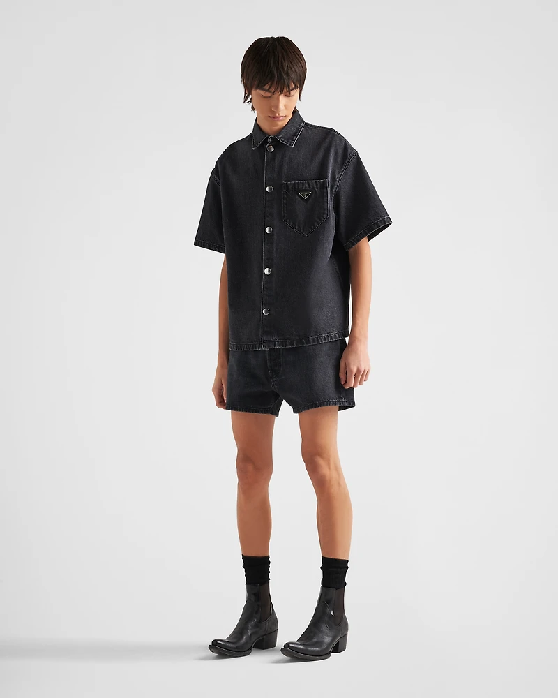 Denim shirt