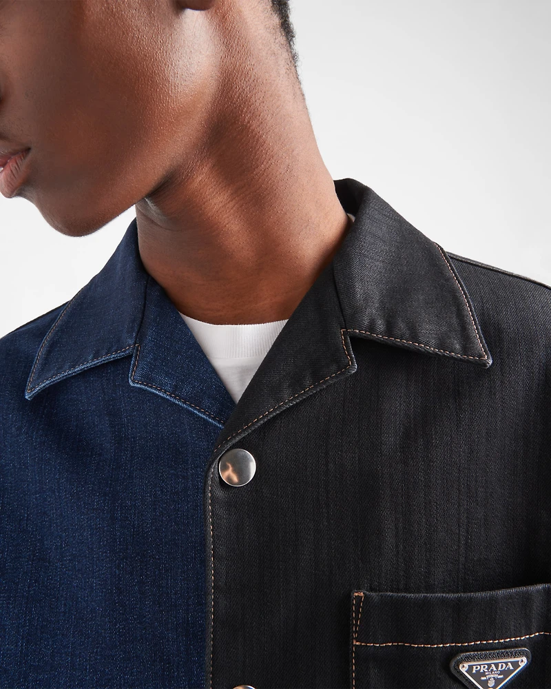 Double Match denim shirt
