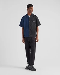 Double Match denim shirt