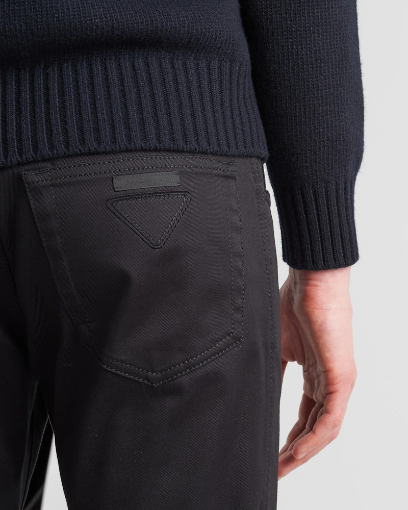 Stretch drill jeans