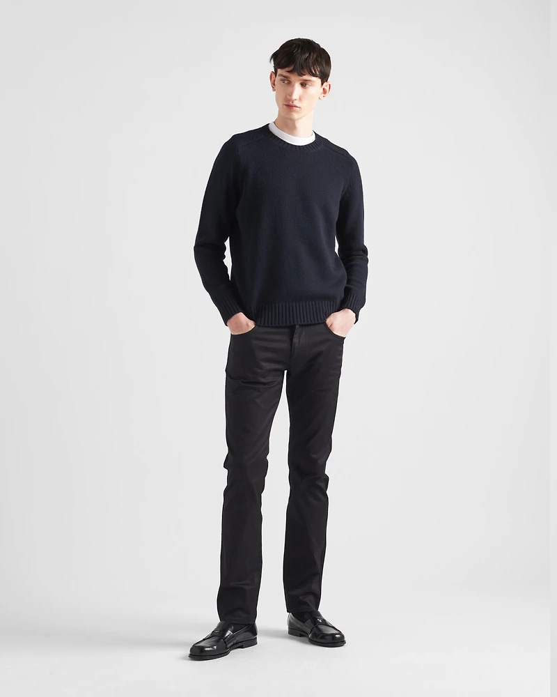 Stretch drill jeans