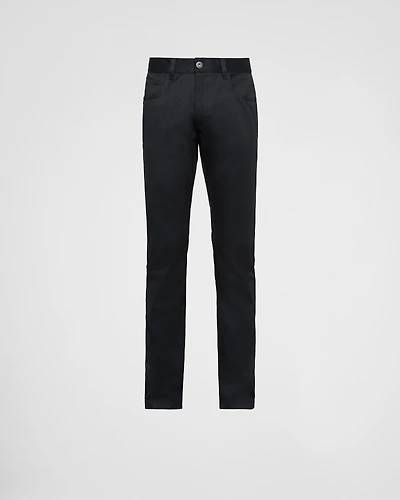 Stretch drill jeans
