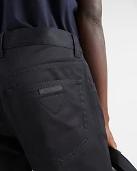 Five-pocket stretch drill jeans