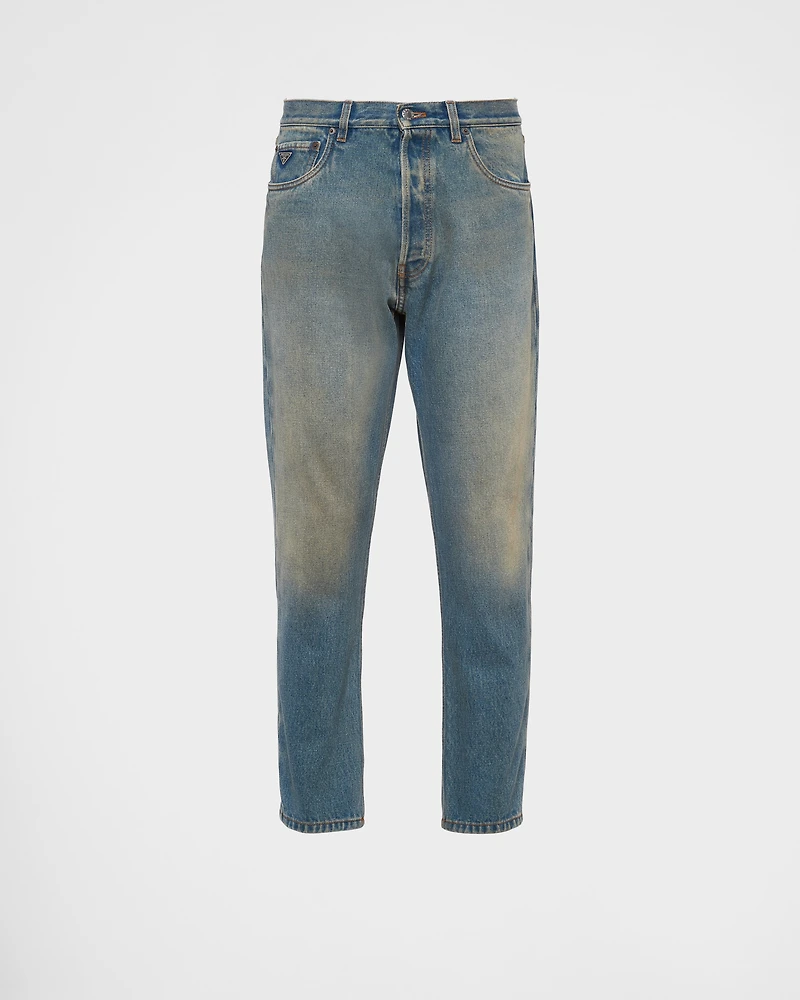 Five-pocket denim jeans