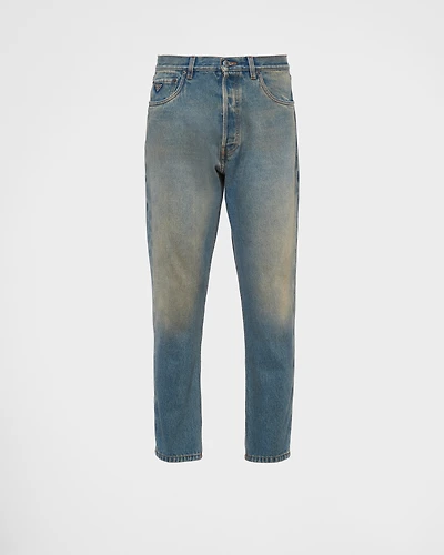 Five-pocket denim jeans