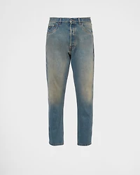 Five-pocket denim jeans