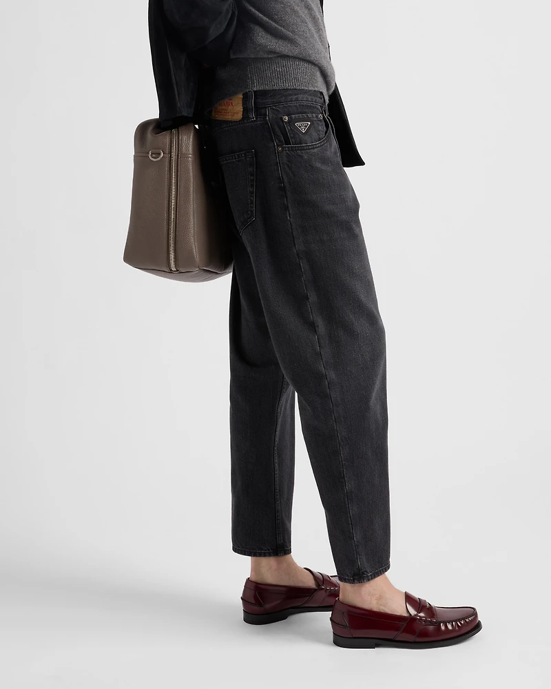 Five-pocket denim jeans