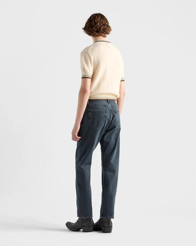 Regular denim jeans