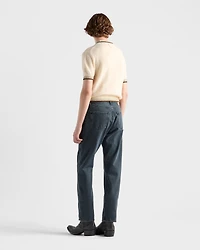 Regular denim jeans