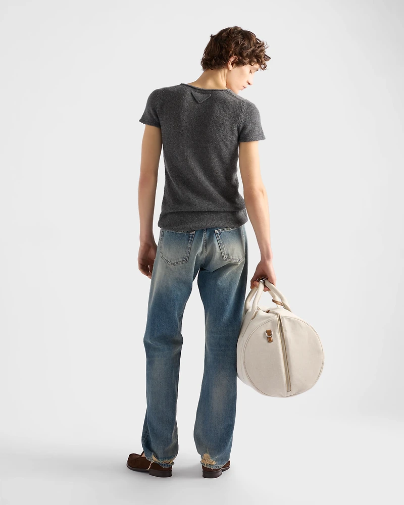 Regular denim jeans