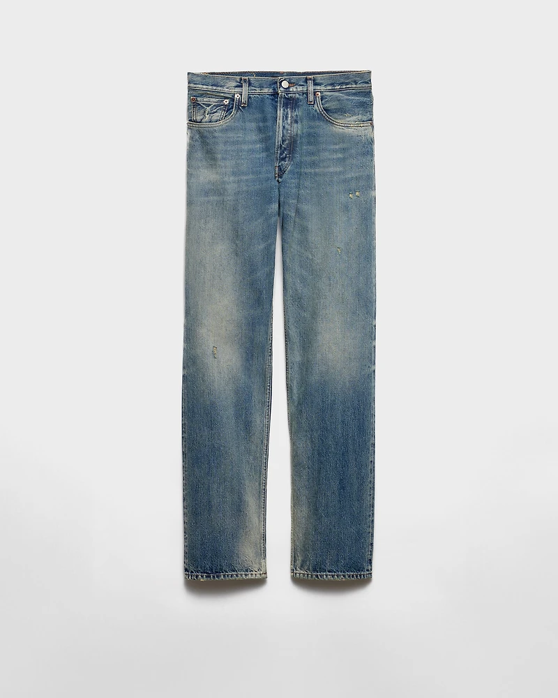 Regular denim jeans