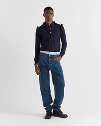 Five-pocket denim jeans