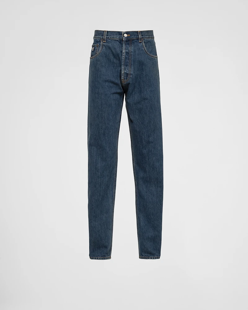 Five-pocket denim jeans