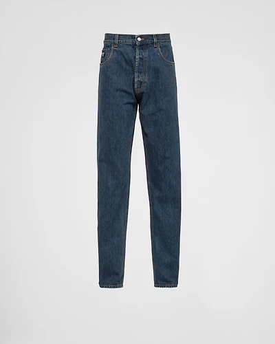 Five-pocket denim jeans
