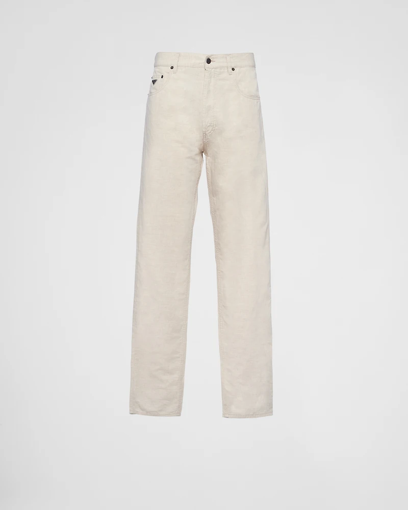 Chambray jeans