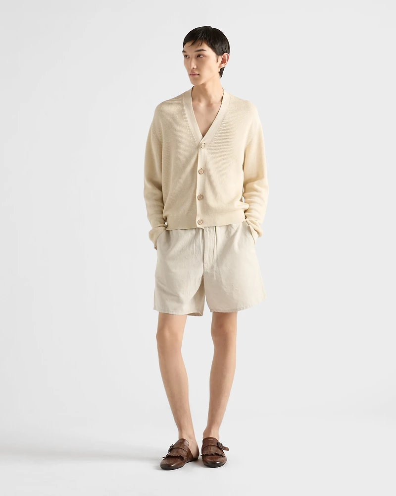 Chambray Bermudas