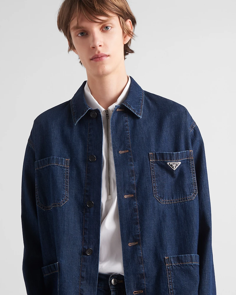 Light denim jeans