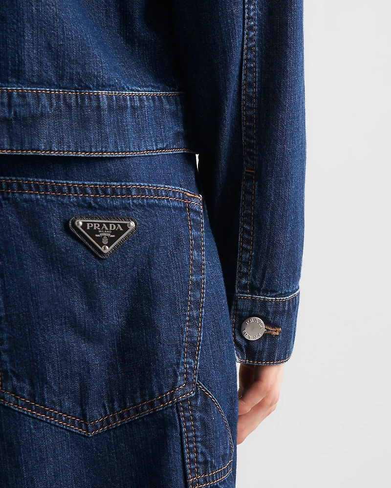 Light denim Bermudas