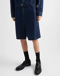 Light denim Bermudas