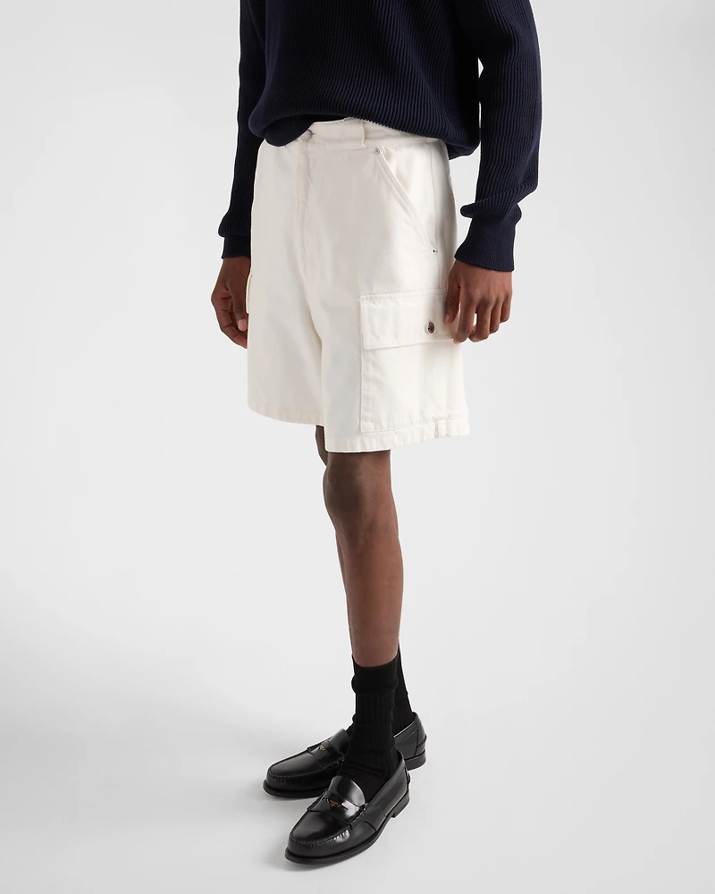 Denim Bermudas