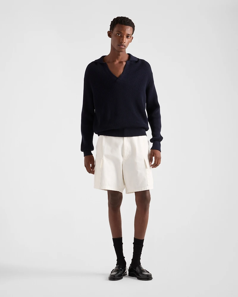 Denim Bermudas