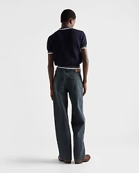 Five-pocket denim jeans