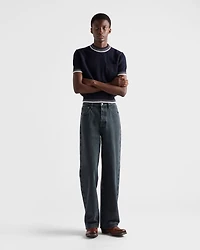 Five-pocket denim jeans