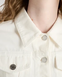 Cropped denim jacket