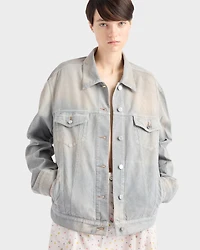 Corduroy blouson jacket
