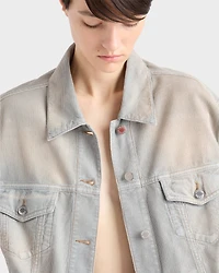 Corduroy blouson jacket