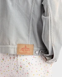Corduroy blouson jacket