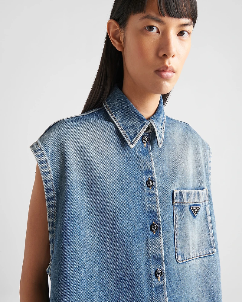 Denim shirt