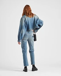 Organic denim five-pocket jeans