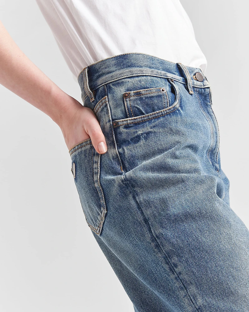 Five-pocket denim jeans