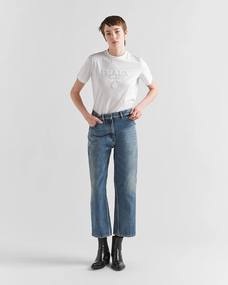 Five-pocket denim jeans