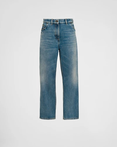 Five-pocket denim jeans