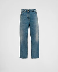 Five-pocket denim jeans