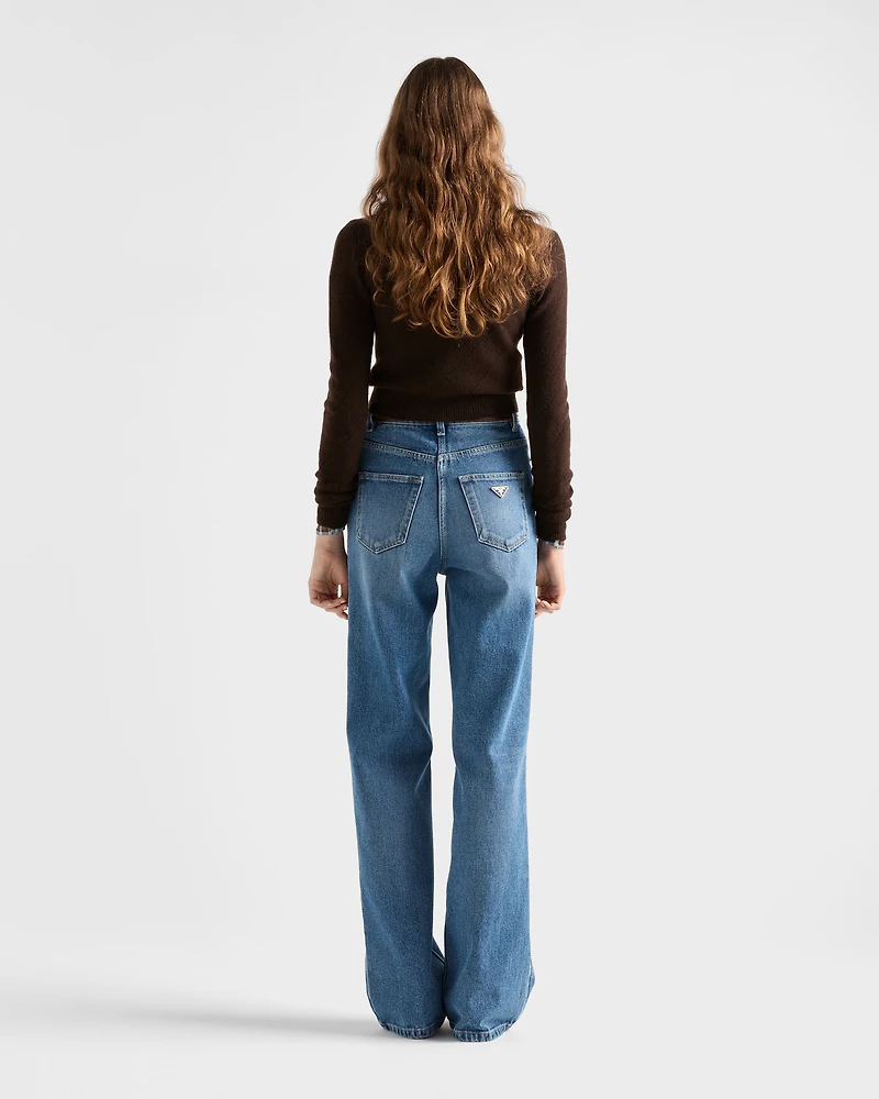 Five-pocket denim jeans