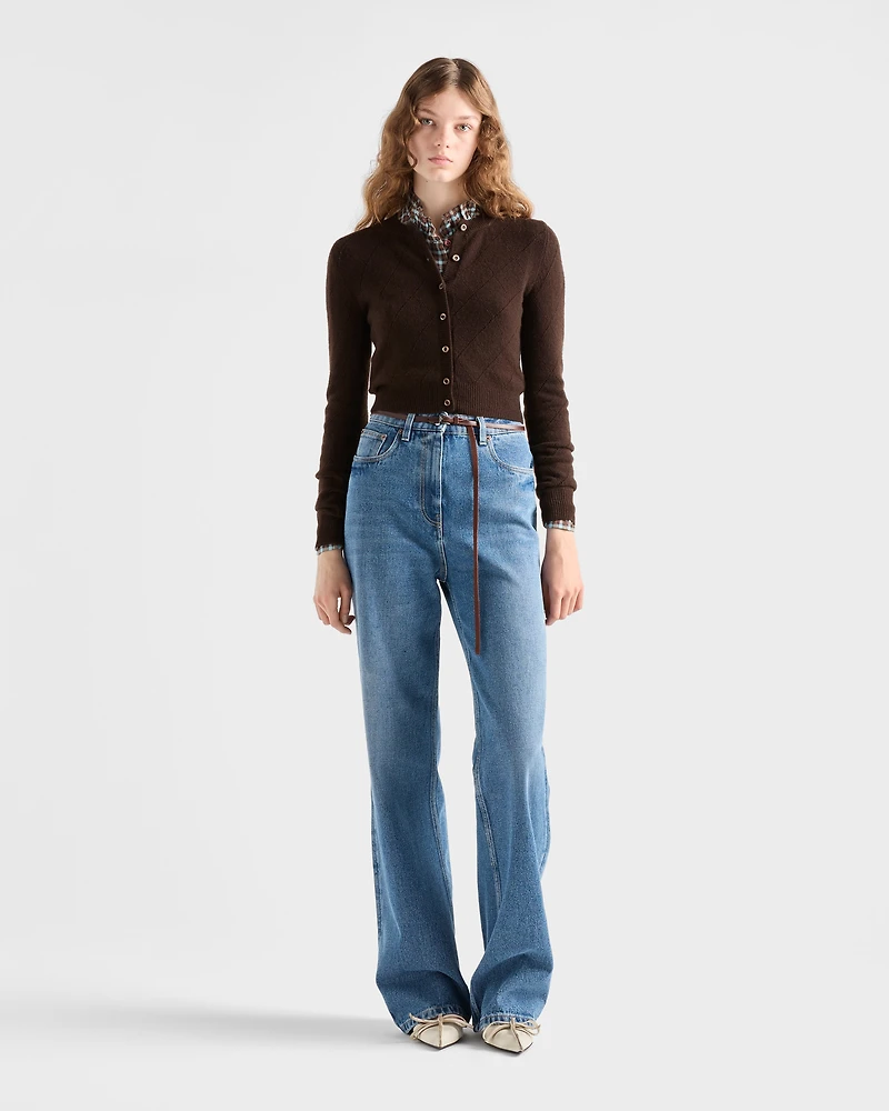 Five-pocket denim jeans