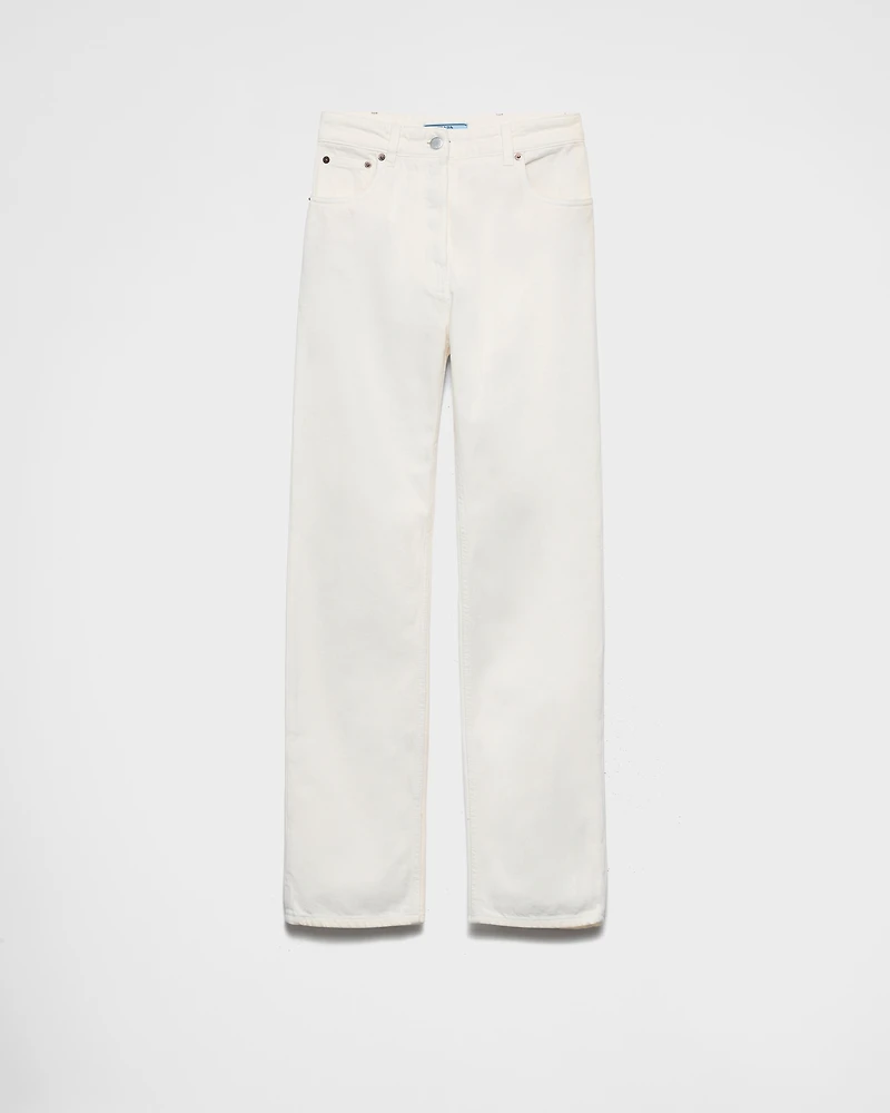 Five-pocket denim jeans