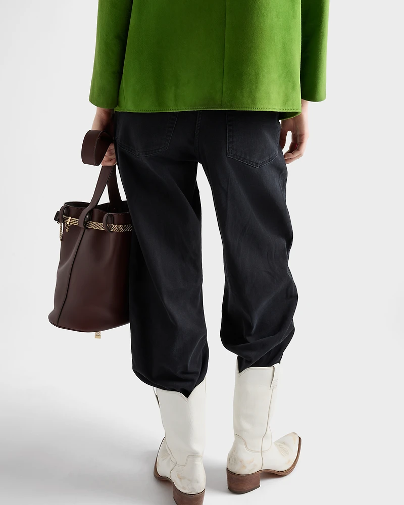 Barrel leg jeans