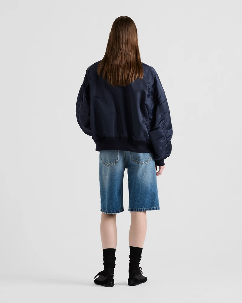 Denim Bermudas