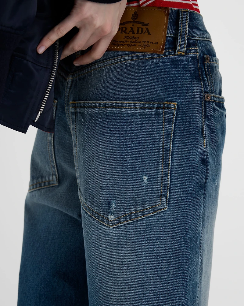 Denim Bermudas