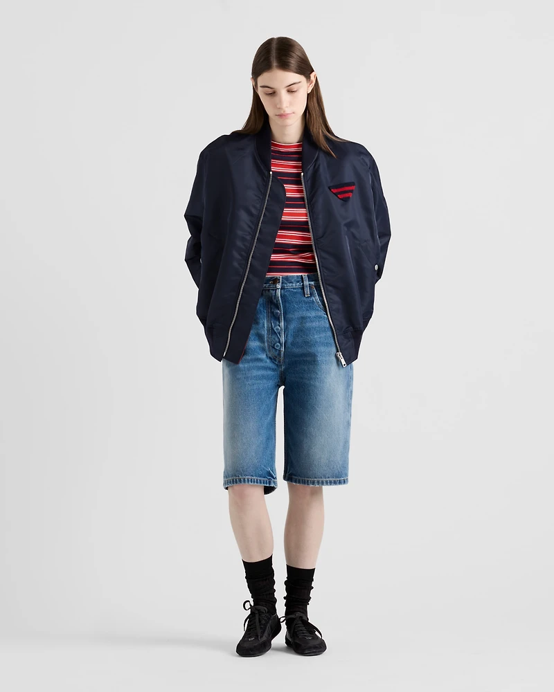 Denim Bermudas