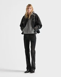 Corduroy five-pocket pants